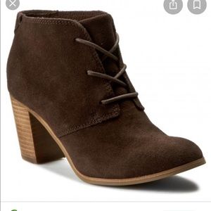 Toms Lunata lace up booties